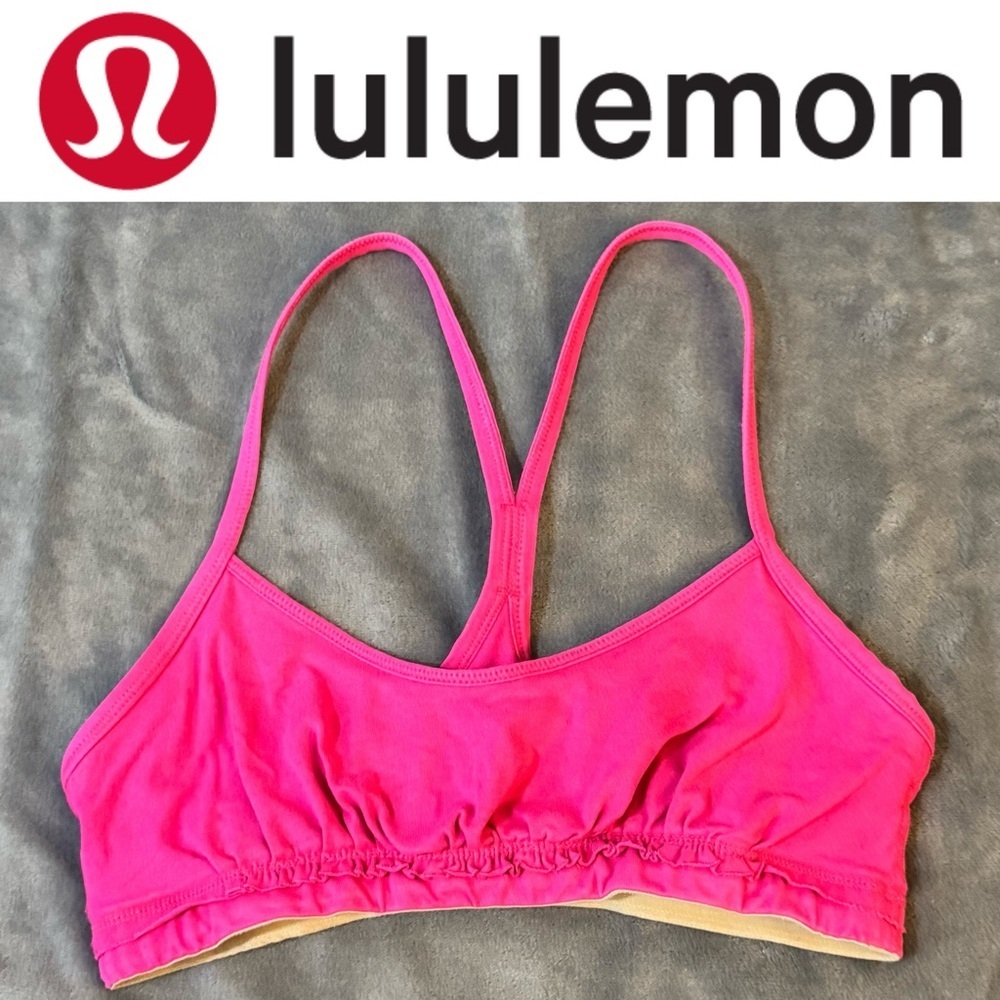 lululemon athletica Pink Sports Bra
#113